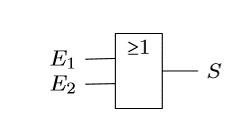 Symbole international d'une porte OR